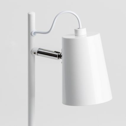 Lámpara de mesa LED 1xE14/4,9W/230V blanca