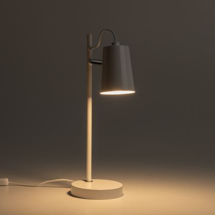 Lámpara de mesa LED 1xE14/4,9W/230V blanca