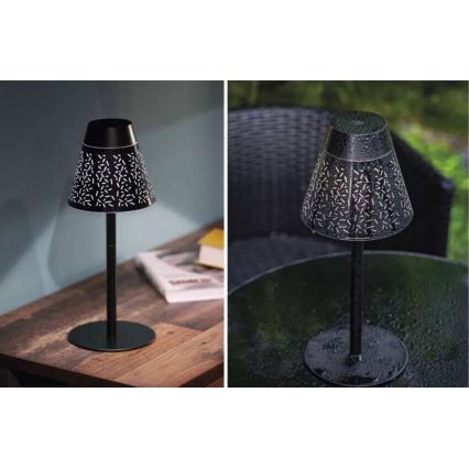 Lámpara de mesa LED de exterior recargable y regulable LED/4,2W/5V 2200mAh IP44