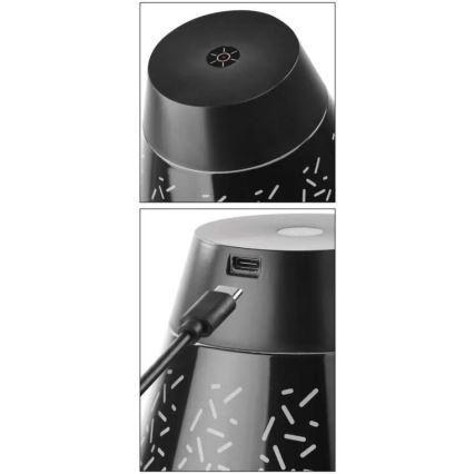 Lámpara de mesa LED de exterior recargable y regulable LED/4,2W/5V 2200mAh IP44