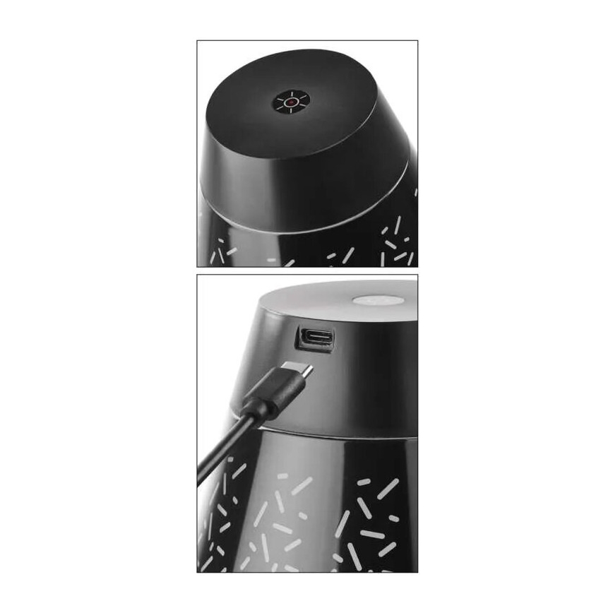 Lámpara de mesa LED de exterior recargable y regulable LED/4,2W/5V 2200mAh IP44