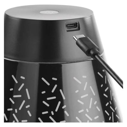 Lámpara de mesa LED de exterior recargable y regulable LED/4,2W/5V 2200mAh IP44