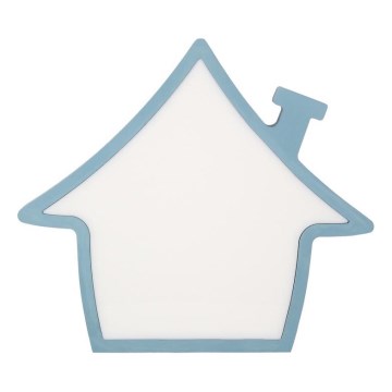 Lámpara de mesa LED para niños HOUSE LED/10W/230V azul