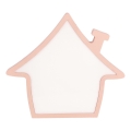 Lámpara de mesa LED para niños HOUSE LED/10W/230V rosa