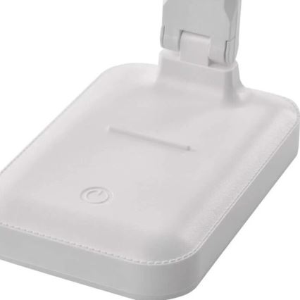 Lámpara de mesa LED recargable y regulable LED/5W/3,7V 3000K/4000K/6500K 800mAh blanco