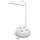 Lámpara de mesa LED regulable Aigostar con tomas de corriente y USB LED/4,6W/230V 3000/4000/6500K blanca