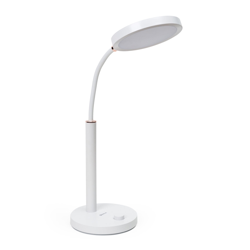 Lámpara de mesa LED regulable AURA LED/10W/230V 3700/4200K CRI 97 blanco