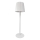 Lámpara de mesa LED regulable con control táctil LED/5W/5V USB 1200 mAh blanca