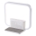 Lámpara de mesa LED regulable con despertador y Qi cargando LED/18W/230V blanco
