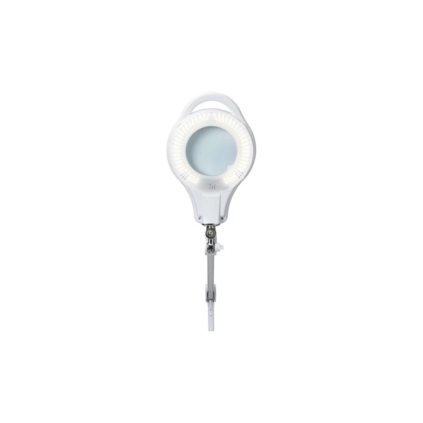 Lámpara de mesa LED regulable con lupa LED/10W/230V blanco