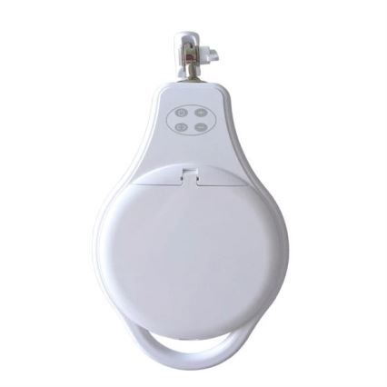 Lámpara de mesa LED regulable con lupa LED/10W/230V blanco