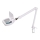 Lámpara de mesa LED regulable con lupa LED/12W/230V blanco