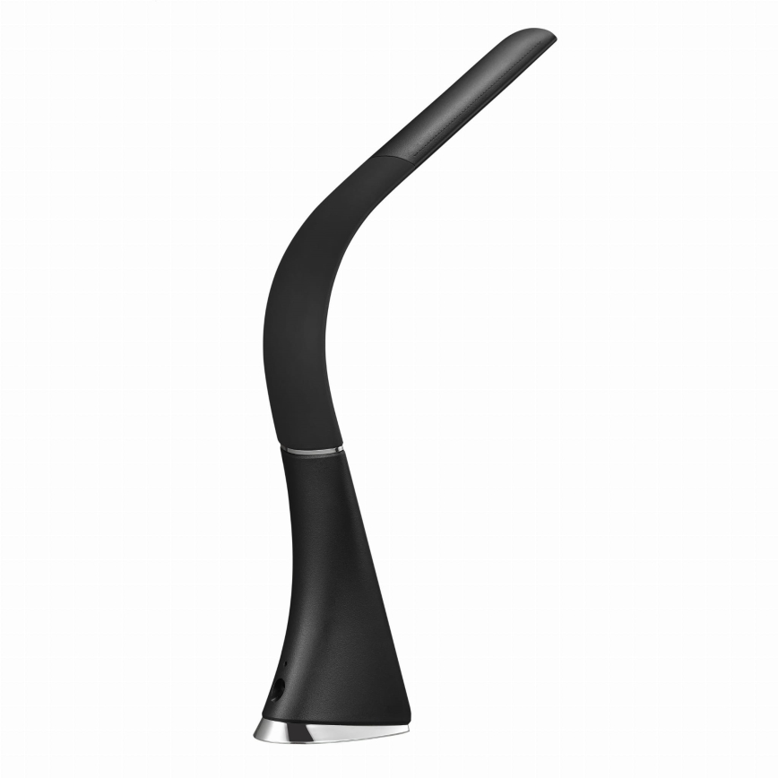 LED Lámpara de sobremesa táctil regulable con pantalla LED/10W/5V negra