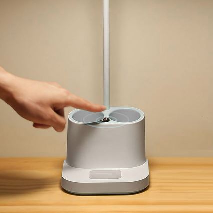 Lámpara de mesa LED regulable con soporte y power bank LED/5W/5V 2400mAh