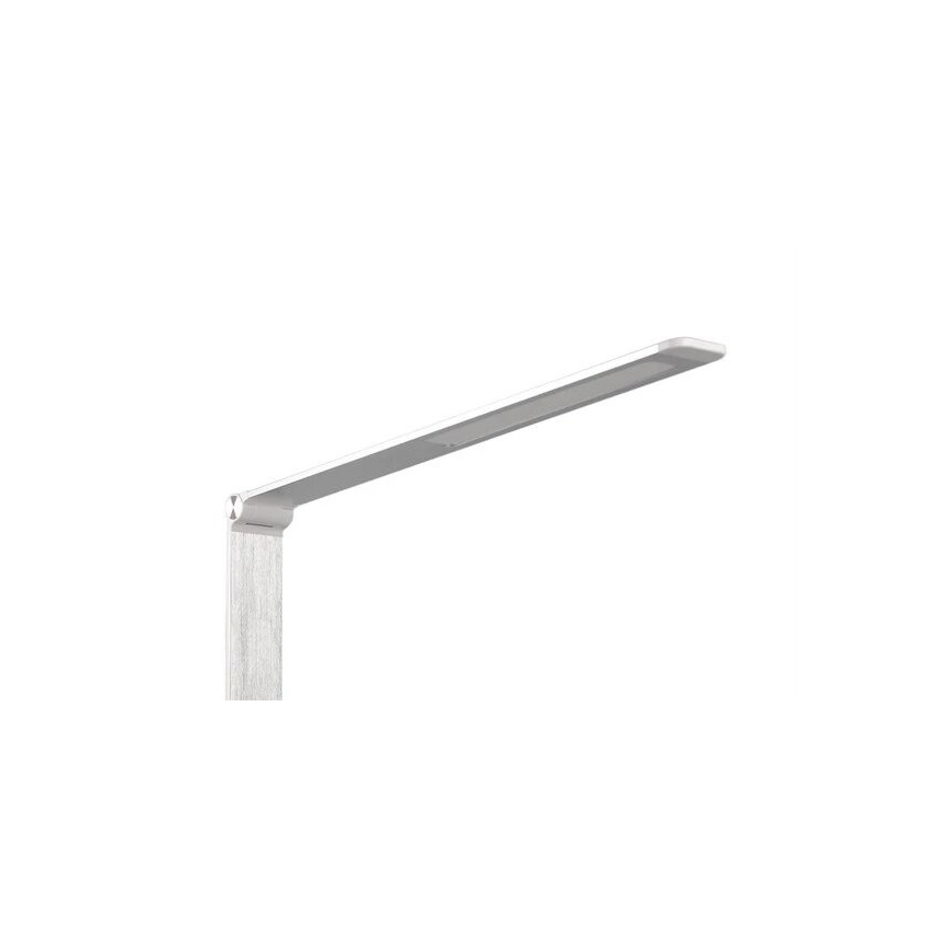Lámpara de mesa LED regulable con USB LED/7W/230V 3000K/4000K/5500K blanco