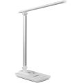 Lámpara de mesa LED regulable con USB LED/9W/230V 3000K/4000K/5500K blanco