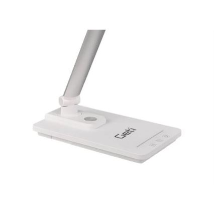 Lámpara de mesa LED regulable con USB LED/9W/230V 3000K/4000K/5500K blanco