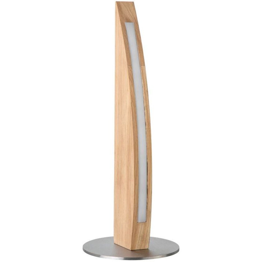 Lámpara de mesa LED regulable DUBAI LED/4W/230V roble