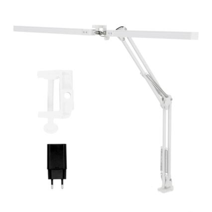 Lámpara de mesa LED regulable TENUIX DUO 2xLED/14W/230V 3000-6000K blanco
