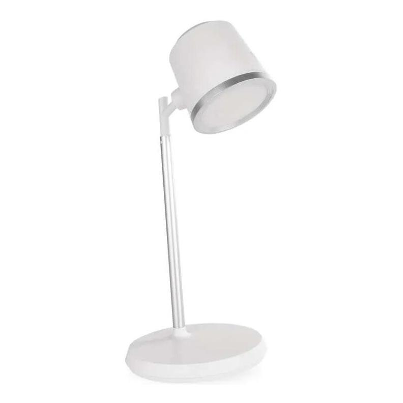 Lámpara de mesa LED regulable y recargable 4en1 LED/6W/3,7V 3000K/4000K/6500K 1500mAh blanco