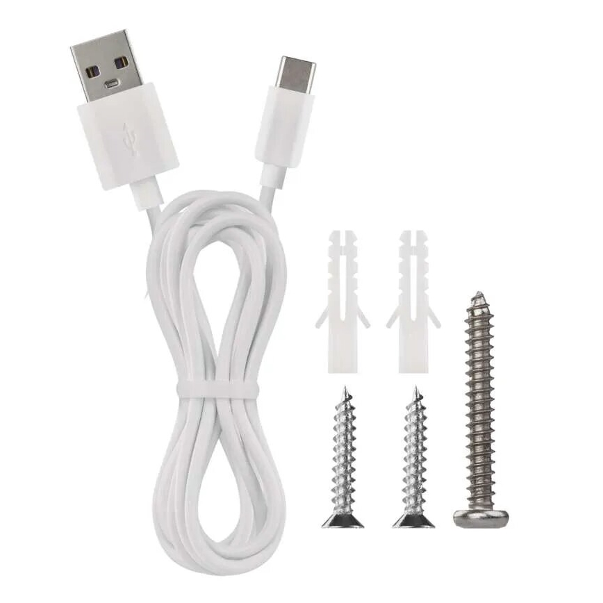 Lámpara de mesa LED regulable y recargable 4en1 LED/6W/3,7V 3000K/4000K/6500K 1500mAh blanco