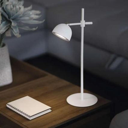Lámpara de mesa LED regulable y recargable magnética 4en1 LED/4,2W/3,7V 4000K 1200mAh blanco