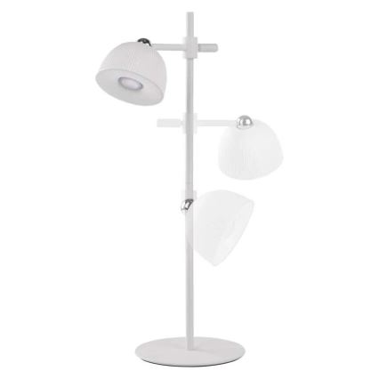 Lámpara de mesa LED regulable y recargable magnética 4en1 LED/4,2W/3,7V 4000K 1200mAh blanco