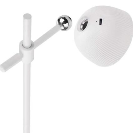 Lámpara de mesa LED regulable y recargable magnética 4en1 LED/4,2W/3,7V 4000K 1200mAh blanco