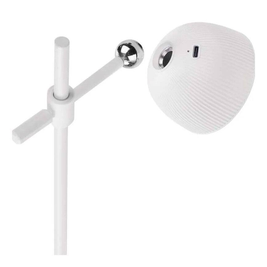 Lámpara de mesa LED regulable y recargable magnética 4en1 LED/4,2W/3,7V 4000K 1200mAh blanco
