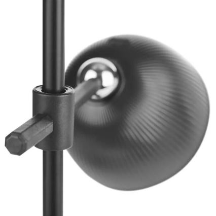 Lámpara de mesa LED regulable y recargable magnética 4en1 LED/4,2W/3,7V 4000K 1200mAh negro