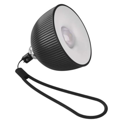 Lámpara de mesa LED regulable y recargable magnética 4en1 LED/4,2W/3,7V 4000K 1200mAh negro
