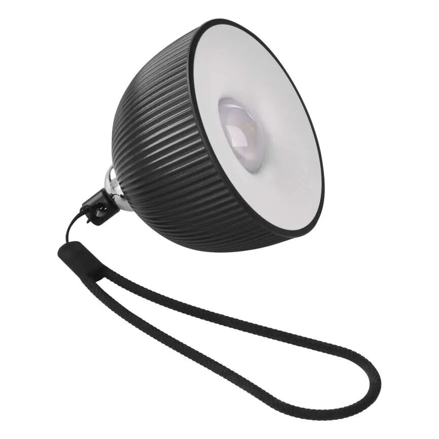 Lámpara de mesa LED regulable y recargable magnética 4en1 LED/4,2W/3,7V 4000K 1200mAh negro