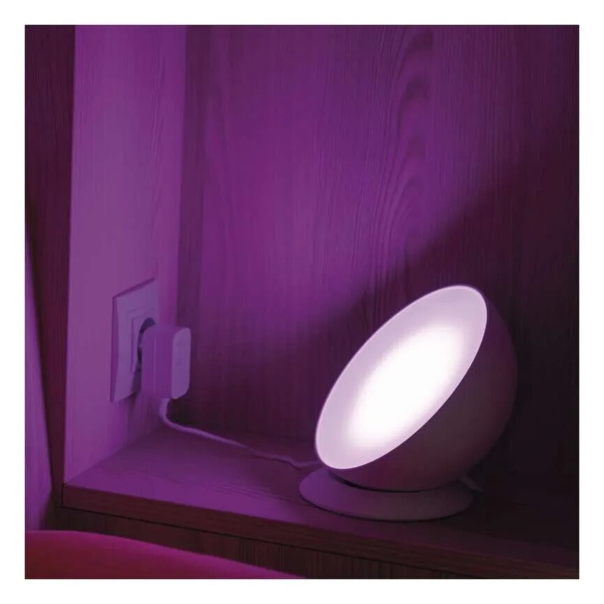 Lámpara de mesa LED RGB regulable GoSmart LED/7W/230V Wi-Fi blanco
