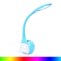 Lámpara de mesa LED RGB regulable LED/7W/230V azul