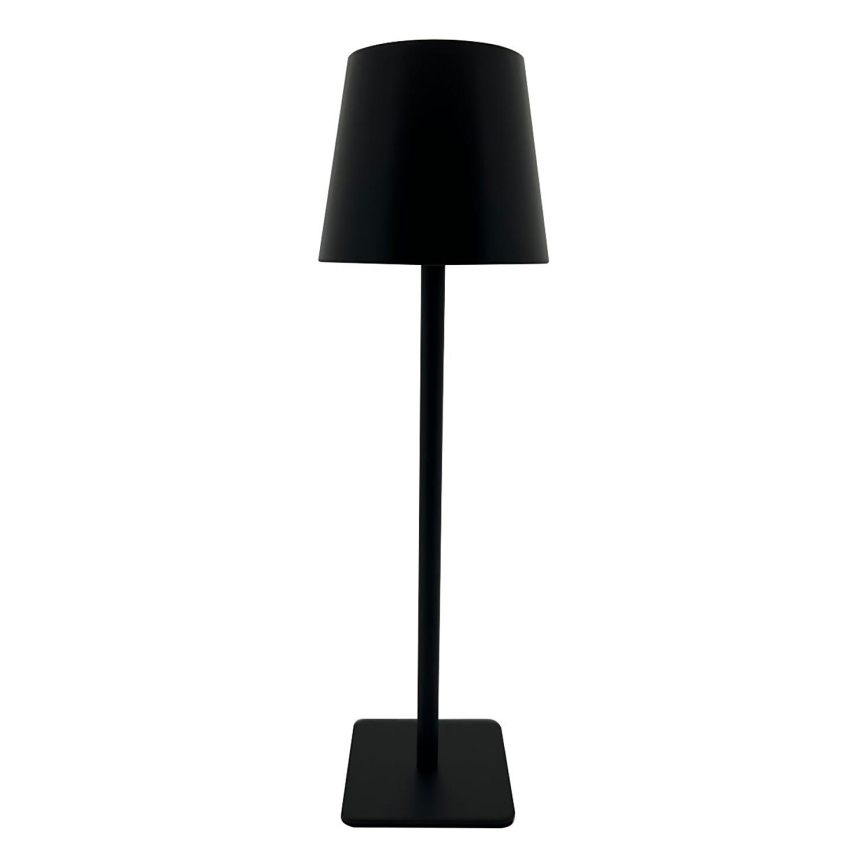 Lámpara de mesa LED táctil regulable LED/5W/5V USB 1200 mAh negra