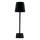 Lámpara de mesa LED táctil regulable LED/5W/5V USB 1200 mAh negra
