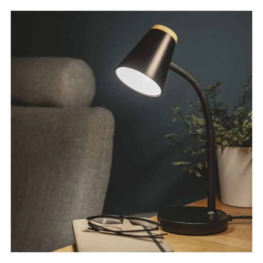 Lámpara de mesa LED TARA LED/4,5W/230V 4000K negra