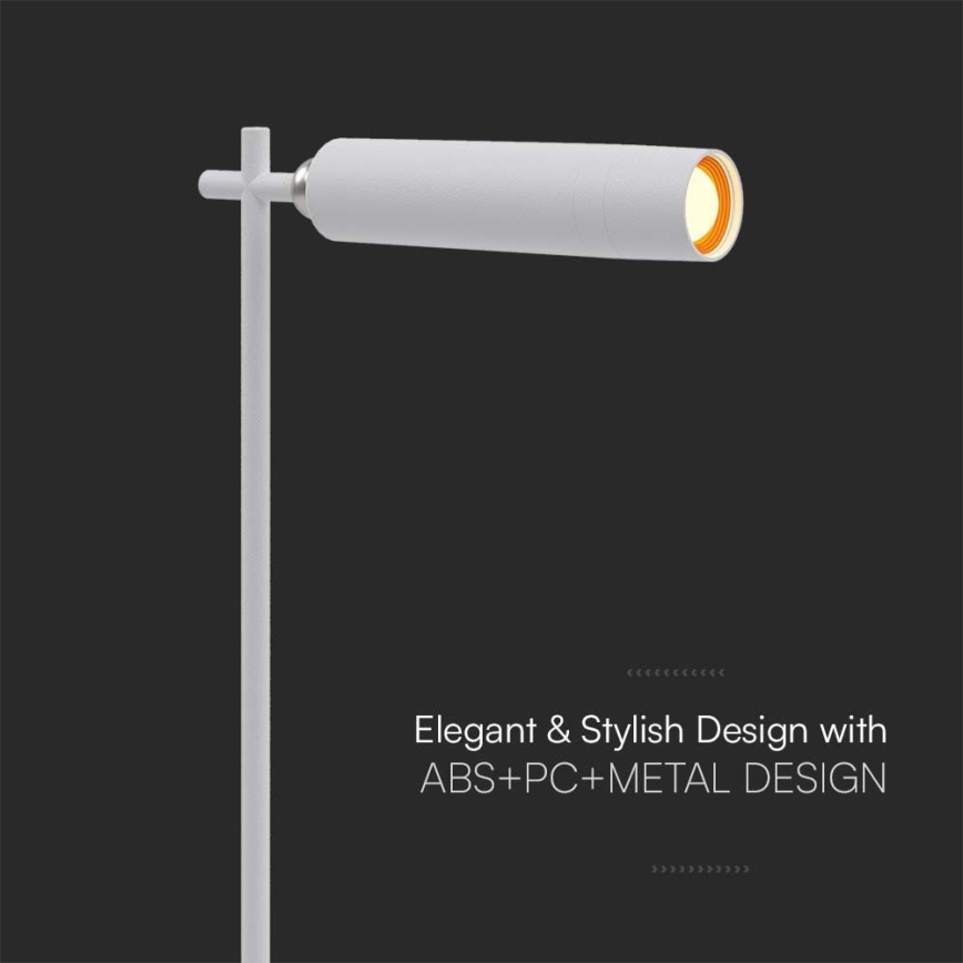 Lámpara de mesa LED regulable magnética recargable 3en1 LED/3W/5V 4000K 1500 mAh blanco