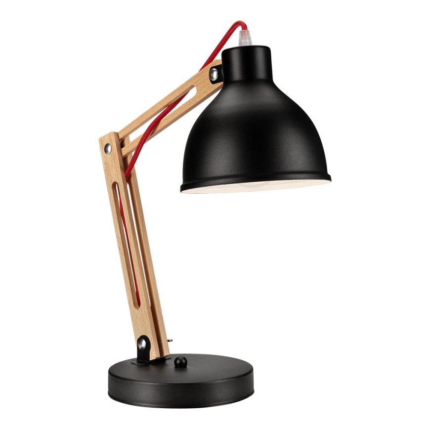 Lámpara de mesa MARCELLO 1xE27/60W/230V haya