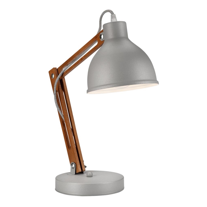 Lámpara de mesa MARCELLO 1xE27/60W/230V haya