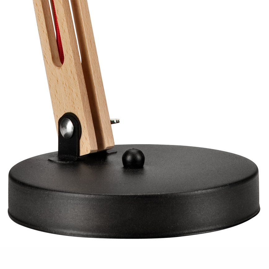 Lámpara de mesa MARCELLO 1xE27/60W/230V haya