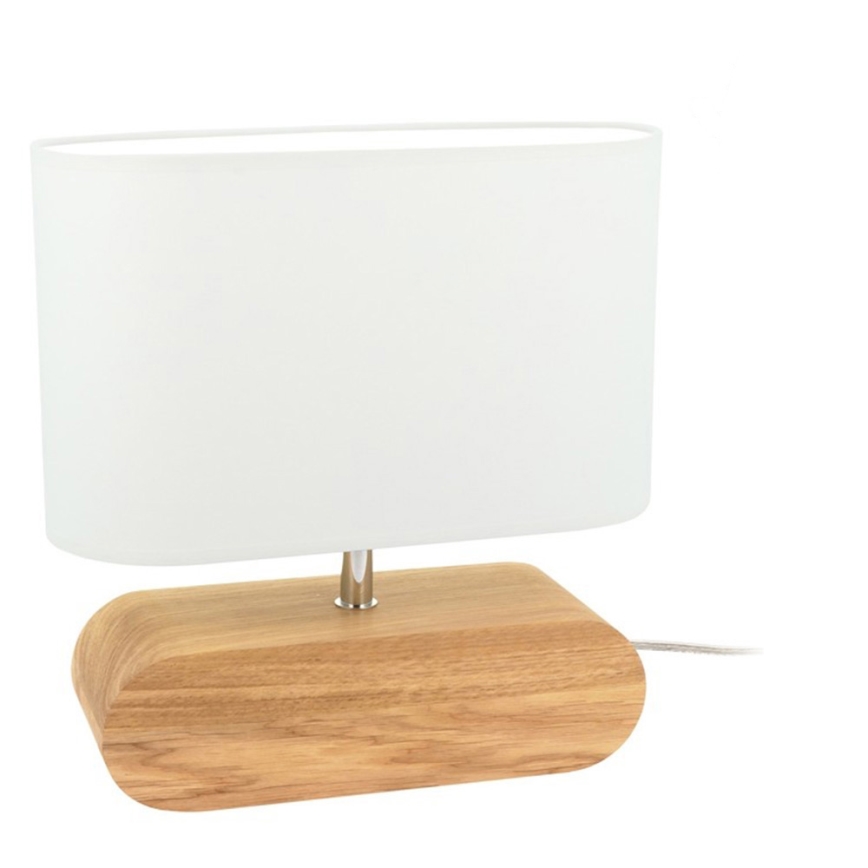 Lámpara de mesa MARINNA 1xE27/25W/230V roble