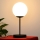 Lámpara de mesa MOON 1xE27/15W/230V negro