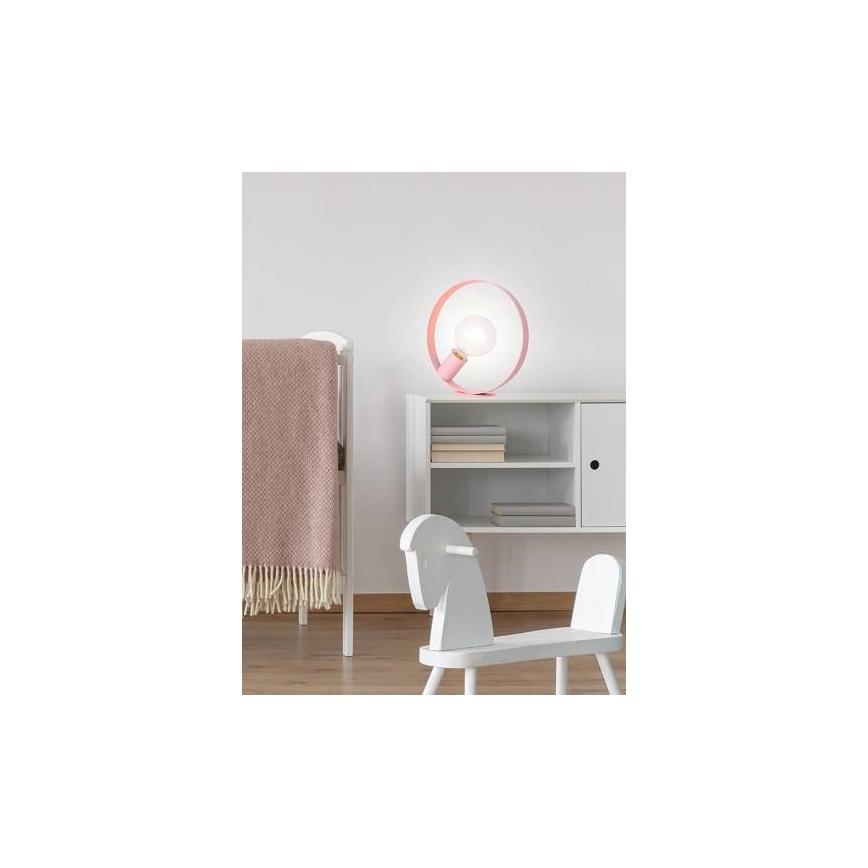 Lámpara de mesa NEXO 1xE27/40W/230V rosa