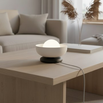 Lámpara de mesa OZZY 1xG9/8W/230V gris