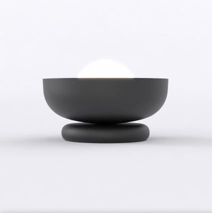 Lámpara de mesa OZZY 1xG9/8W/230V negra