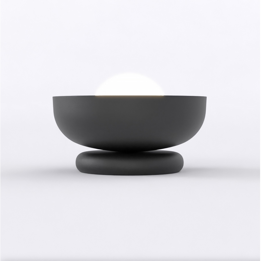 Lámpara de mesa OZZY 1xG9/8W/230V negra