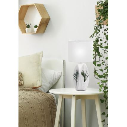 Lámpara de mesa PALMA 1xE27/60W/230V