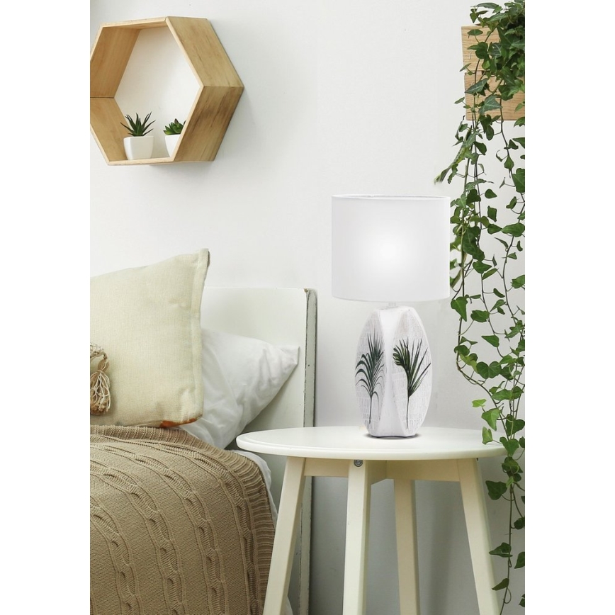 Lámpara de mesa PALMA 1xE27/60W/230V