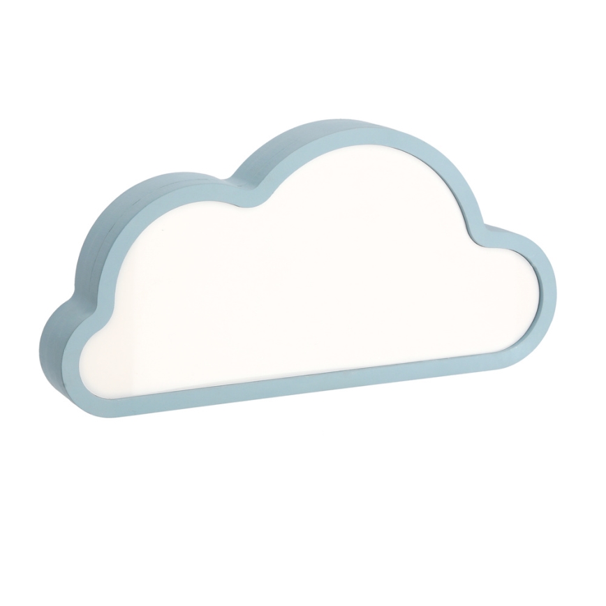 Lámpara de mesa para niños CLOUD LED/11W/230V azul